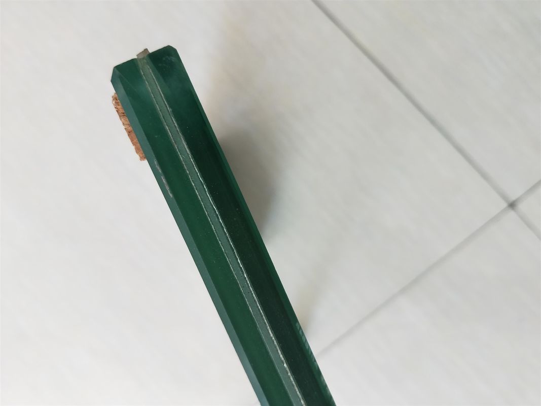PVB Tempered Over Laminated Glass Keamanan 6.38mm 8.38mm 10.38mm 12.38mm Jelas Tempered