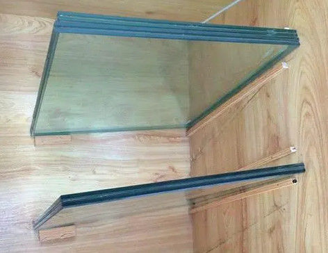 PVB Tempered Over Laminated Glass Keamanan 6.38mm 8.38mm 10.38mm 12.38mm Jelas Tempered