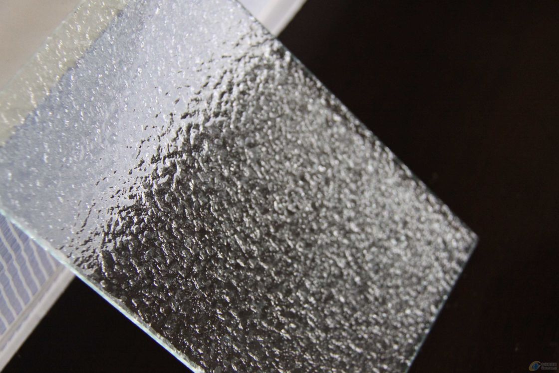 15mm Pola Tempered Glass Disesuaikan Kaca Berpola Jelas Untuk Jendela Pintu Bangunan