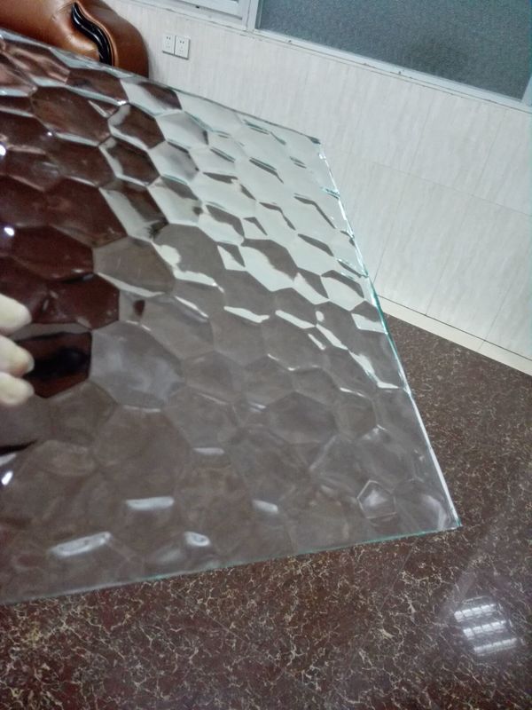 220 mm-2800 mm Pola Dekoratif Panel Shower Kaca Untuk Windows