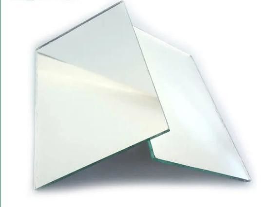 Rough Edge Dekoratif / Aluminium / Perak LED Kaca Cermin Untuk Kamar Mandi