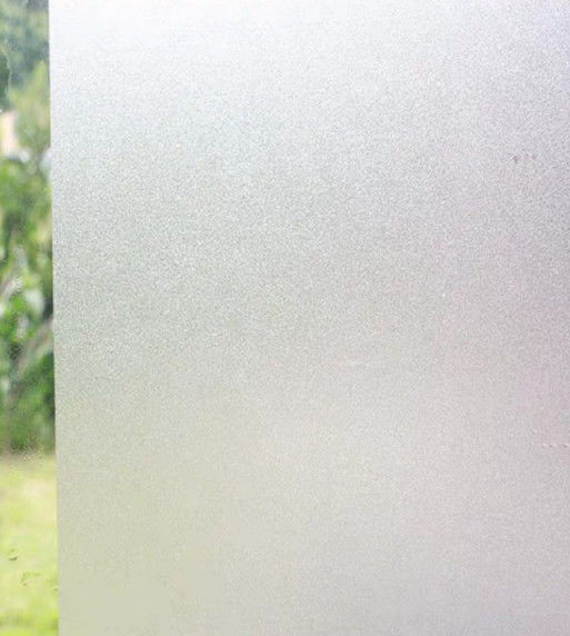 Kaca Tinta Etching Dekoratif Kaca Frosted Disesuaikan Digunakan Untuk Furnitur& Bangunan