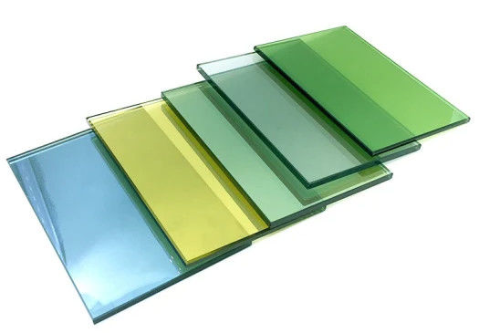 High Transmittance Low E Reflective Glass With Heat Preservation Untuk Pintu / Jendela