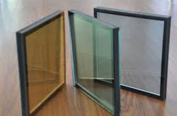 Low E/Heat Reflective/Acid Etched Insulated Glass untuk Hotel/Kantor/Sekolah/Toko