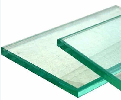 Ukuran / Ketebalan Disesuaikan Kaca Lembar Jelas untuk Tembok Tirai / Lantai Kaca / Skylight