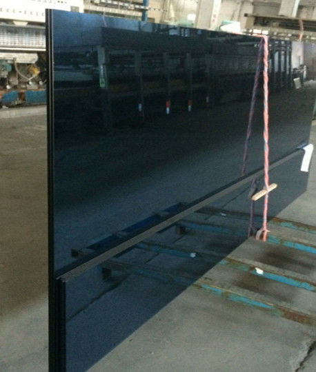 CE Standar tahan lama desain unik kaca reflektif berwarna untuk dekorasi bangunan