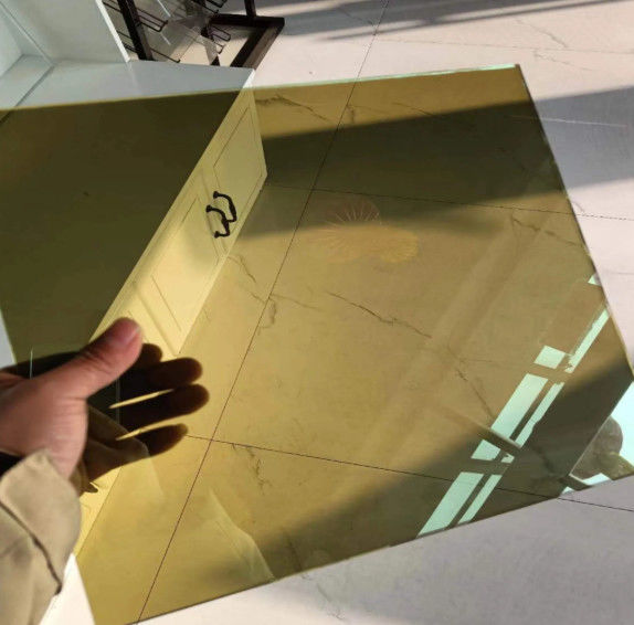 2mm--8mm Low E Tinted Reflective Glass untuk Bangunan / Mobil Mobil / Curtain Wall Sunroom
