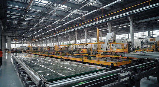 Tempered Ultra Clear Solar Photovoltaic Float Panel Module Glass dengan Efisiensi Konversi Tinggi