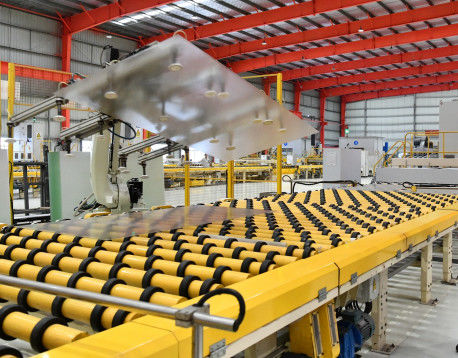 Rise Murah Solar Tile PV Atap Kaca Fotovoltaik untuk Desain Luar Ruang / Bangunan