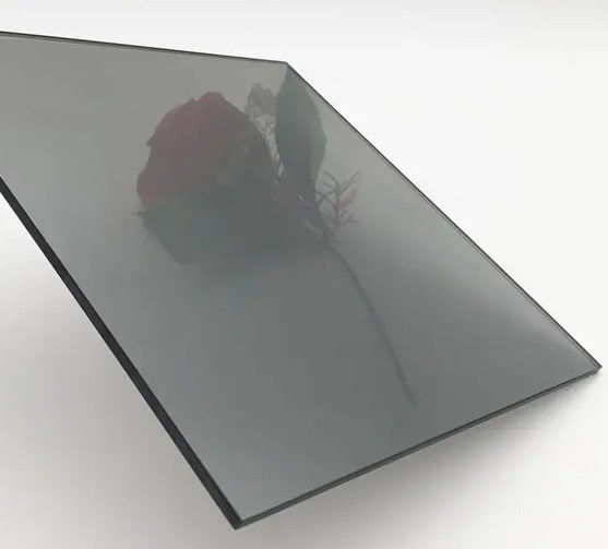 Kaca Float Reflektif Berwarna dengan Biru Hitam, Hijau Hitam, Hijau Prancis, Hijau Cerah