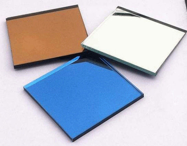 Kaca Float Reflektif Berwarna dengan Biru Hitam, Hijau Hitam, Hijau Prancis, Hijau Cerah