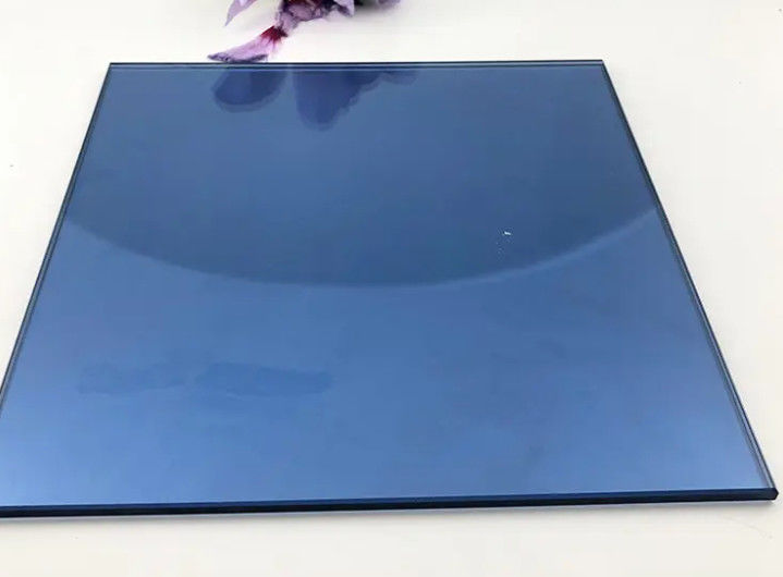Extra Clear Low Iron Color Float Reflective Glass Tempered