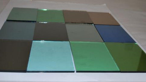 Extra Clear Low Iron Color Float Reflective Glass Tempered