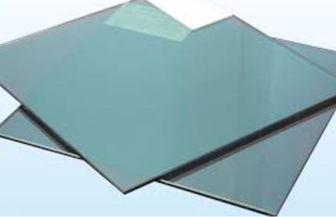 Kaca Tempered Berwarna Cerah Tinted Float Reflektif dalam Euro Grey/Bronze/Black/Ford Blue untuk Tangga/Balustrade