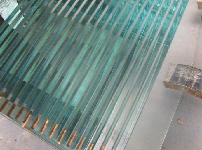Keamanan Bangunan Edge Polished Kaca Ultra Clear Untuk Dekorasi Rumah