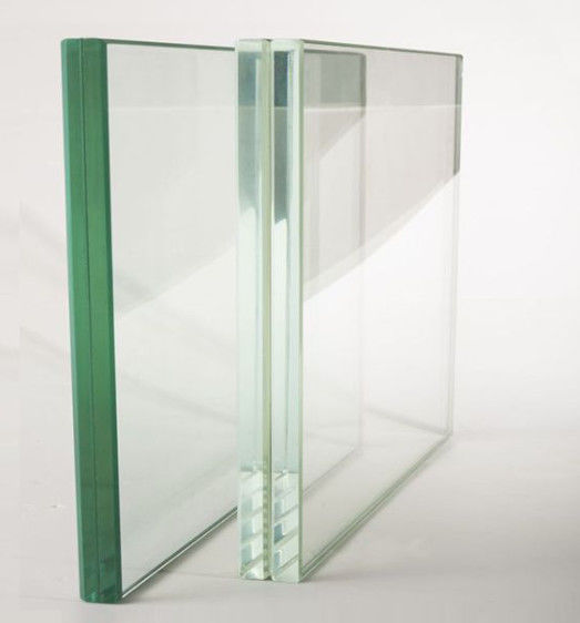 4mm 5mm 6mm Tempered Over Laminated Glass Curved Decorative Safety Glass Untuk Jendela / Pagar
