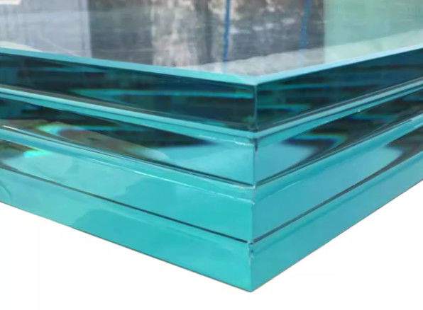 Jendela Bangunan/Pintu/Tembok Tirai Kaca Tempered Kaca Laminasi Dengan Kinerja Lingkungan