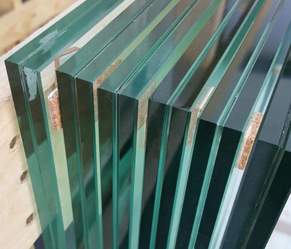 Jendela Bangunan/Pintu/Tembok Tirai Kaca Tempered Kaca Laminasi Dengan Kinerja Lingkungan