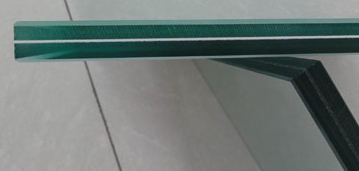 6.38-12.38 PVB Kaca Laminasi Tempered yang Jelas