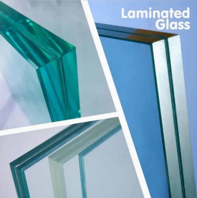Pabrik Qingdao PVB/SGP/EVA Transparency Laminated Safety Glass Panel untuk Bangunan