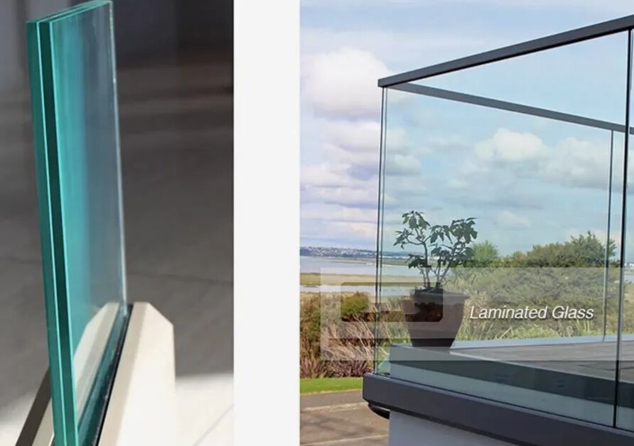 Pabrik Qingdao PVB/SGP/EVA Transparency Laminated Safety Glass Panel untuk Bangunan