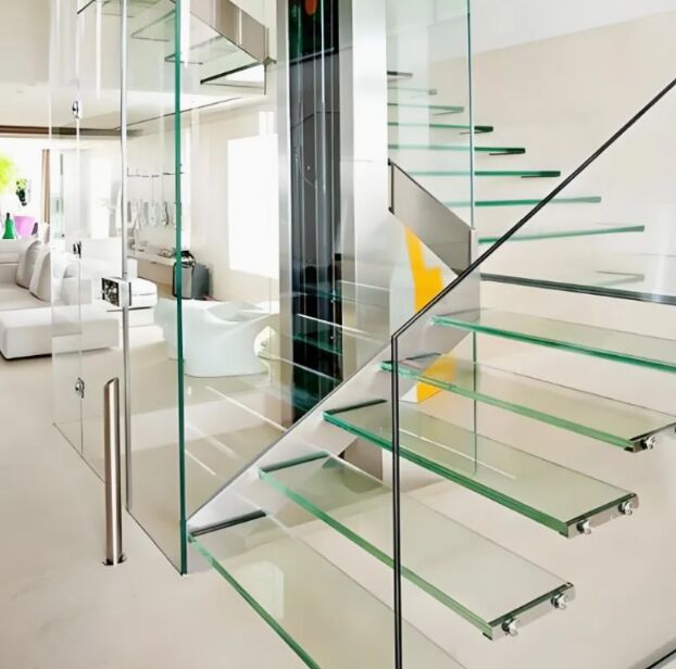 Pabrik Qingdao PVB/SGP/EVA Transparency Laminated Safety Glass Panel untuk Bangunan