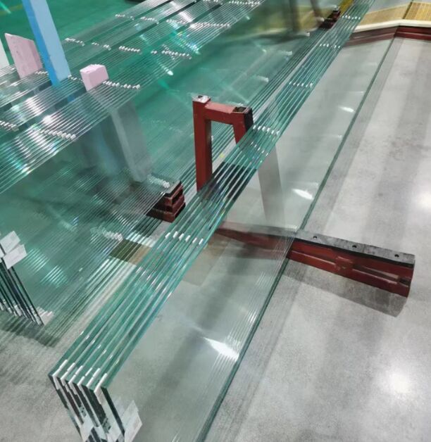 Harga pabrik yang dapat disesuaikan Laminated Hard Heat Reinforced SGP/PVB Interlayer Special Building Glass