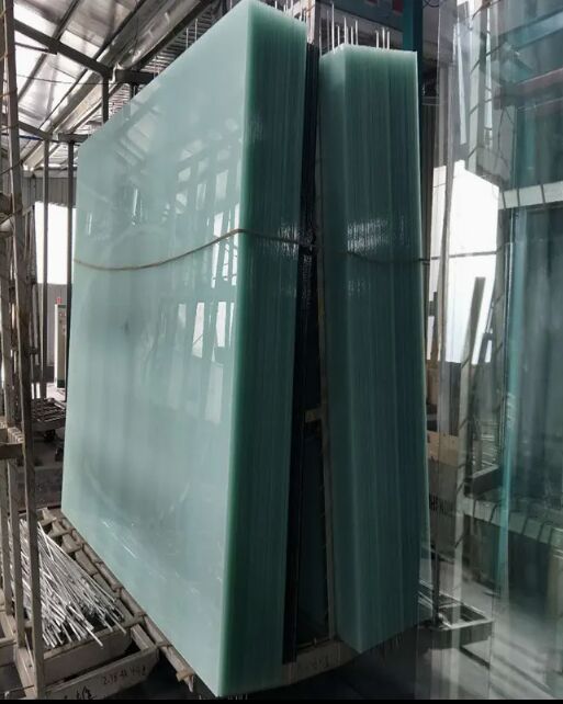 Harga pabrik yang dapat disesuaikan Laminated Hard Heat Reinforced SGP/PVB Interlayer Special Building Glass