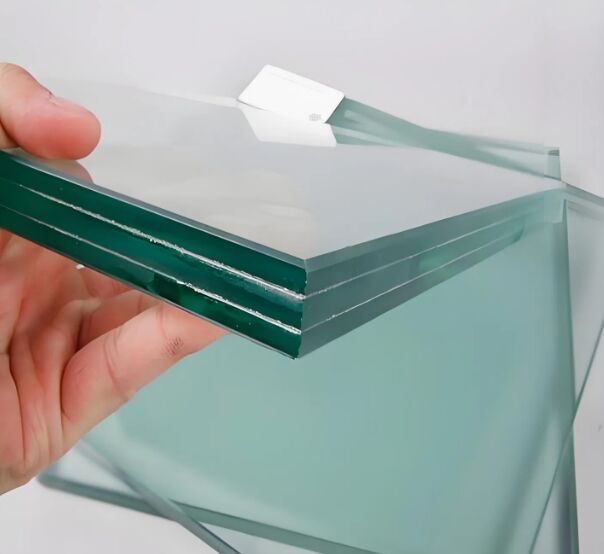 Pabrik Qingdao 6.38mm/8.38mm/10.76mm dll. Kaca Bangunan Jendela Laminasi Warna Perunggu