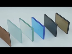 Kekuatan Tinggi Ketahanan panas Kaca Lapis Kekerasan untuk Jendela Keamanan